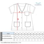 PG-702 Chaqueta con recortes y vivos dama - Imagen 4